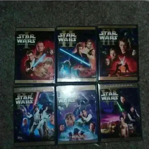 𝅺star wars DVD set